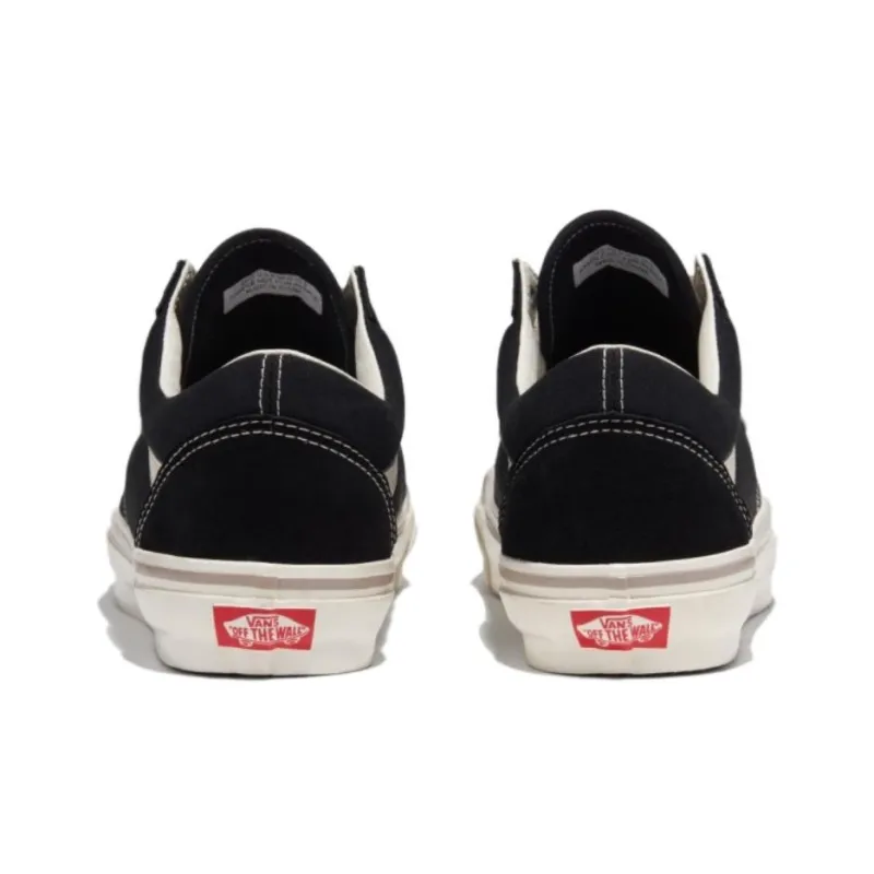 Vans Old Skool Slip Resistant Low Top Canvas Shoes Unisex Black-3