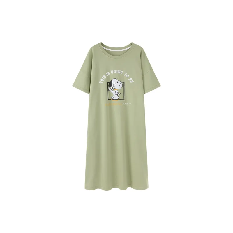 GOSO Nightgown Women's Green Shades-0