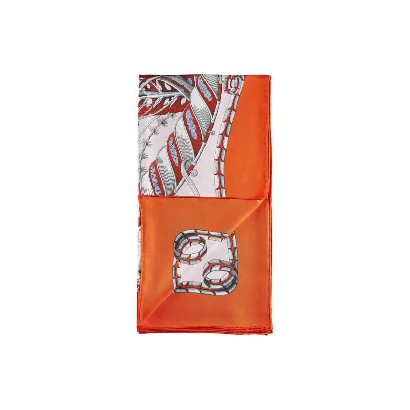 Ferragamo Graphic Printed Square Scarf-0