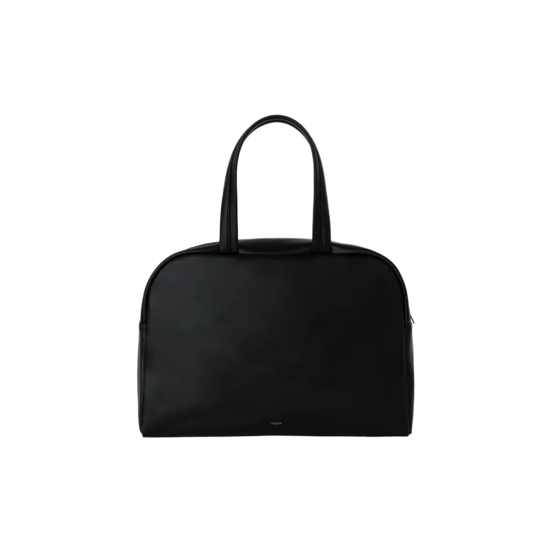 NIEEH Vegan Leather Handbag Regular Women's Black-0