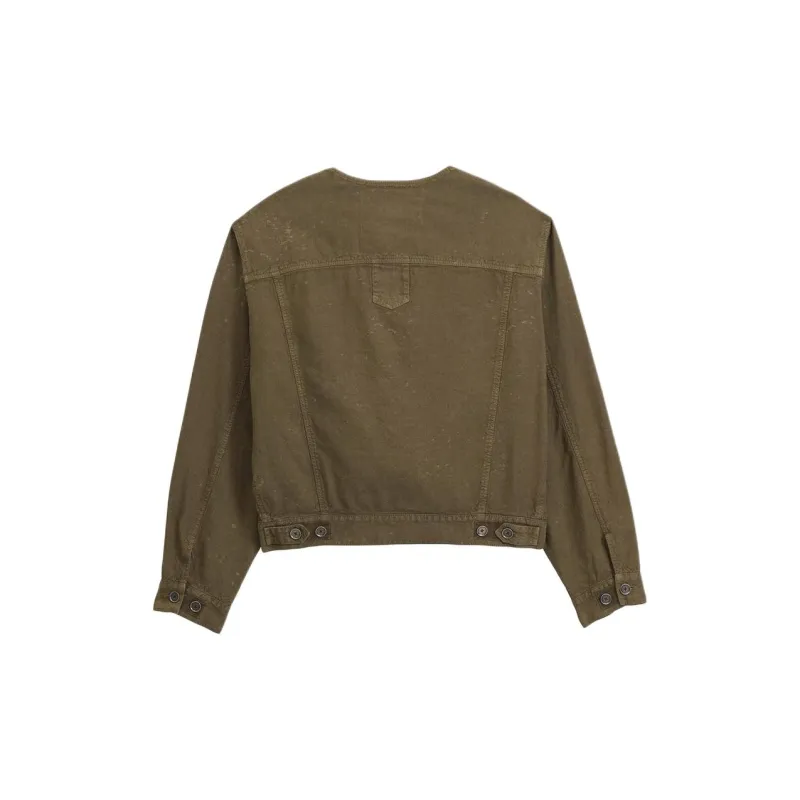 ZARA Jackets & Coats Men's Khaki-1