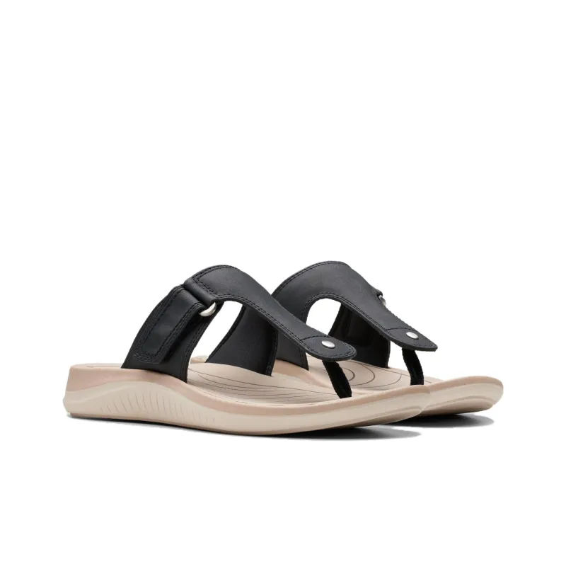 Clarks EVA Flip Flops Women's Black-2