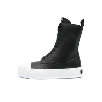 MOSCHINO High-Top Skateboard Shoes Men's Black