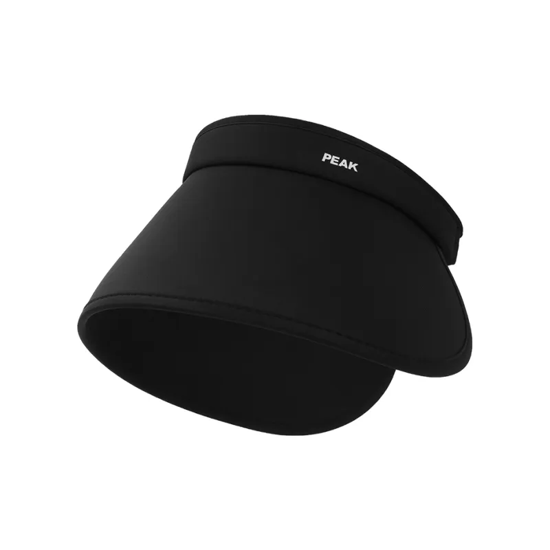 PEAK Polyester Elastane Sun Protection Hats Unisex Black Skin Gray-0