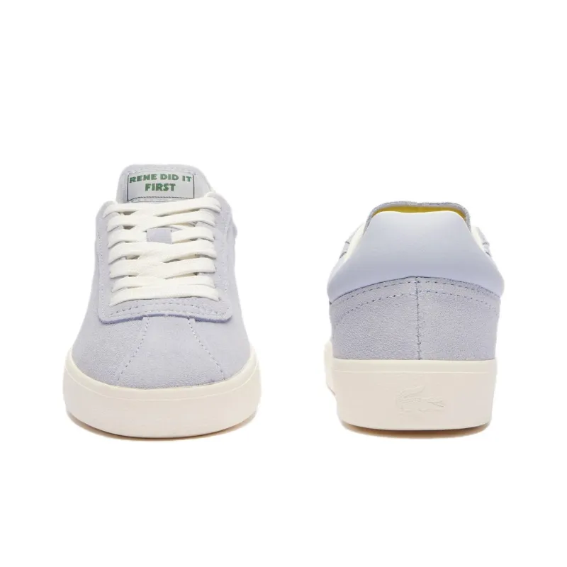 LACOSTE Baseshot Low Top Skateboard Shoes Women's Light Purple-4
