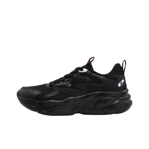 361° Cushioning And Breathable Low Top Running michigan Women's Obsidian Black