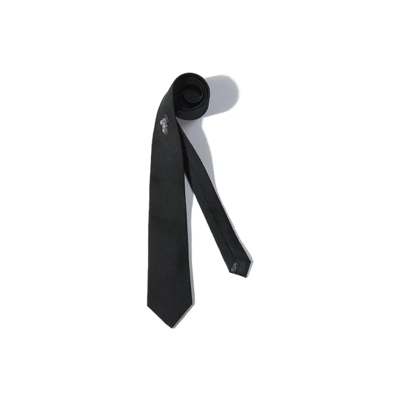 GIEVES CHARLES Mulberry Silk Ties Men's Black-11