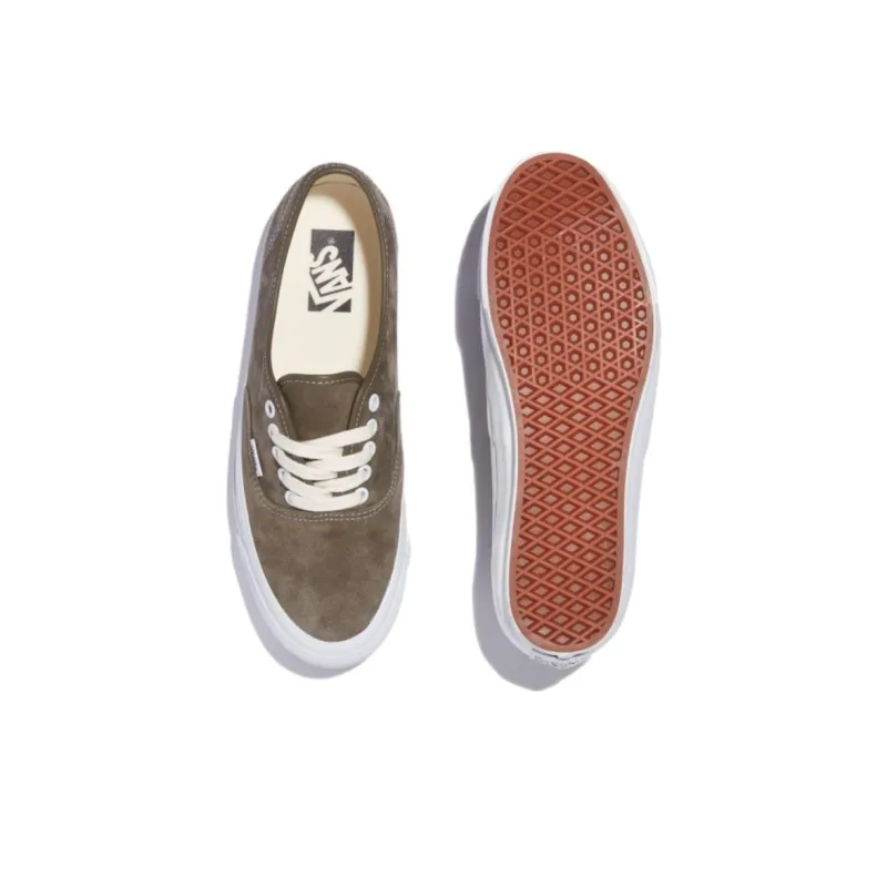 Vans Authentic Reissue 44 Slip Resistant Low Top Canvas Shoes Unisex Khaki-4