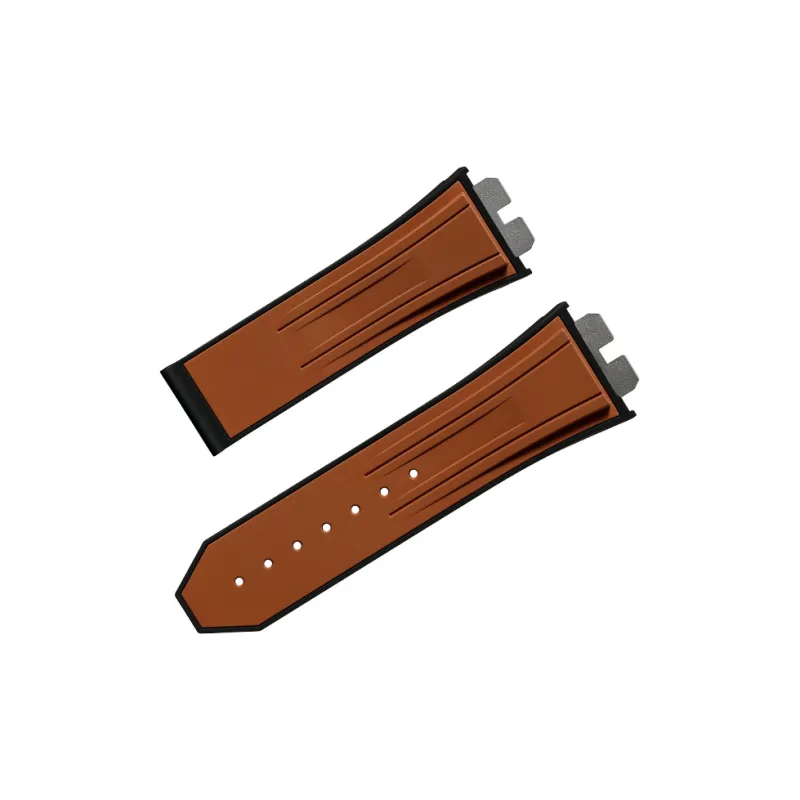 VAGENARI Rubber Strap Compatibility Ope BigBang Fusion 45mm One-Button Detachable 411.414 Watch Band Unisex-11