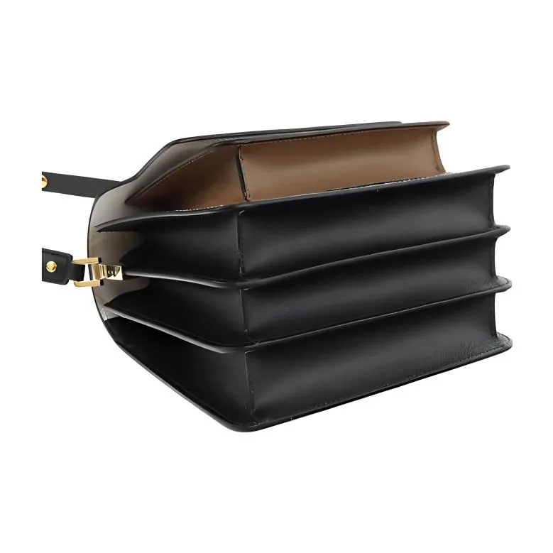 MARNI Trunk Cow Leather Trunk Bag, Shoulder Bag Women's-3