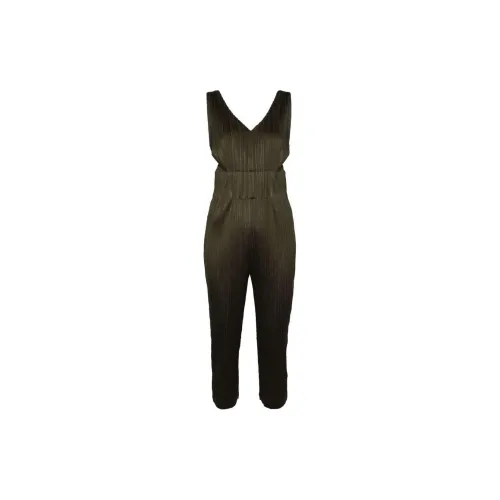 PLEATS PLEASE ISSEY MIYAKE Jumpsuits Women's Khaki