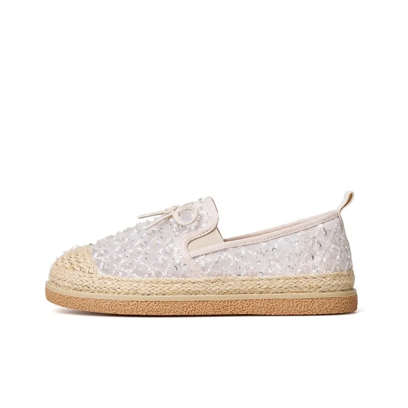 Joy&Mario Espadrilles Women's Black/Gold/Ecru-18