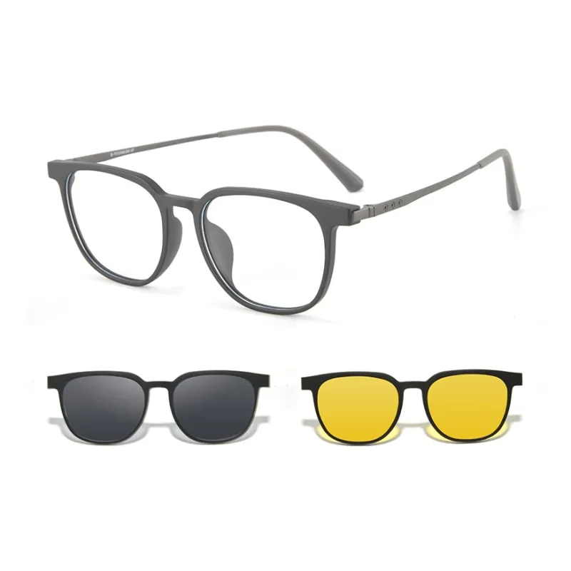 Cornstone Β Titanium TR90 Square Sunglasses Unisex-0
