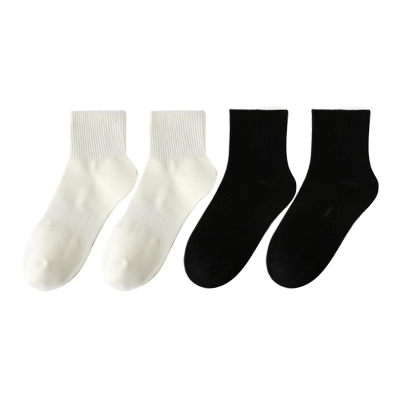 XXLLG Mid Calf Socks Unisex 4 Pack-5