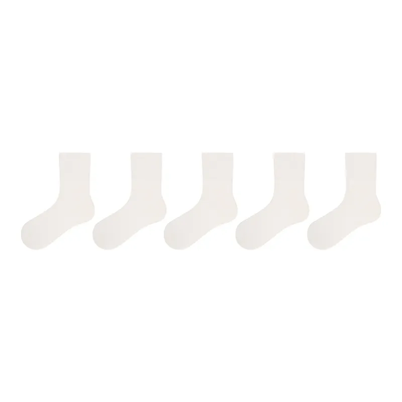 Flowers In The House Mid Calf Socks Unisex 5 Pack-3