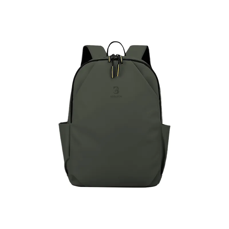 BSELEON Nylon Fabric Backpack Regular Unisex Black And White Graffiti-6