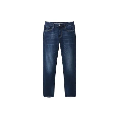 HLA Jeans Men Denim Blue Ombre Medium H9