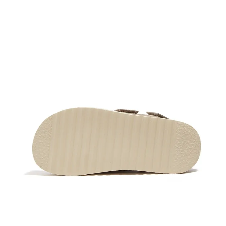 CAMEL Beach Sandals Women's Black/Brown/Gray-5