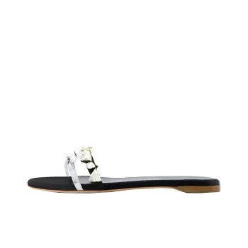 GIAMBATTISTA VALLI Slide Slippers Women's Black