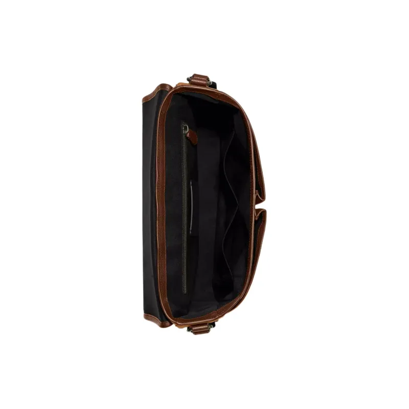 COACH Thompson Refined Pebble Leather Shoulder Bag, Crossbody Bag Large Size Men's Brown-2