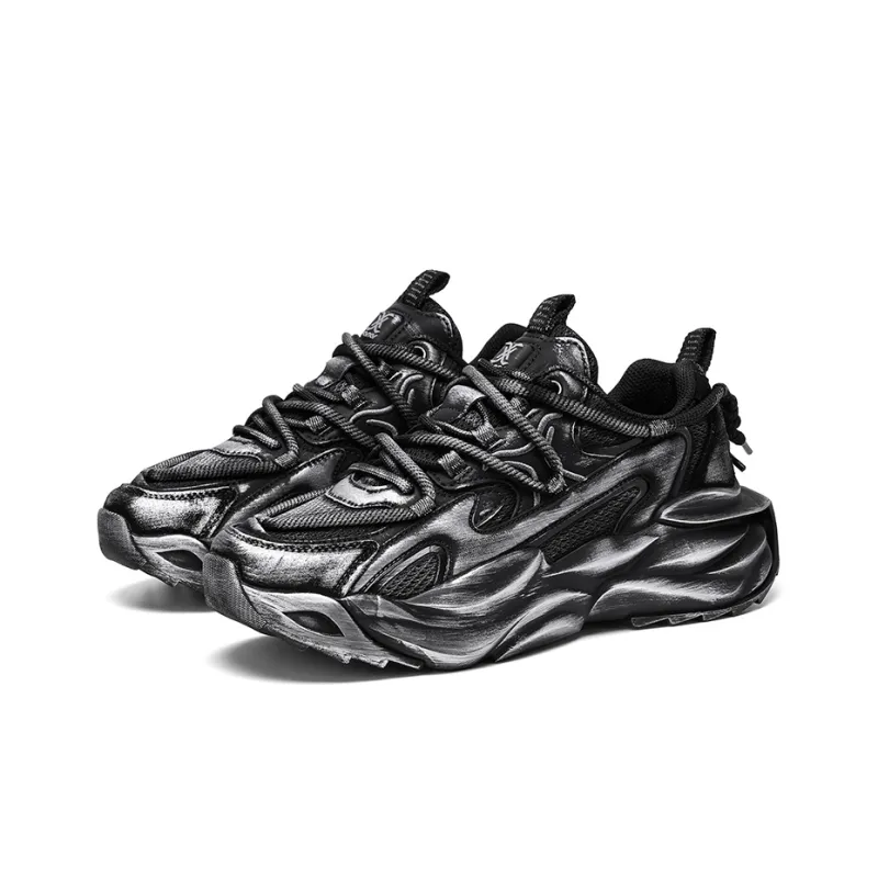 Vxv Structure Series 2.0 Anti-Slip Wear-Resistant Low-Top Chunky Sneakers Unisex-3