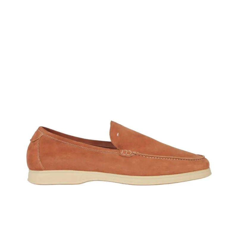 BOGGI Milano Almond-toe Suede Loafers-1