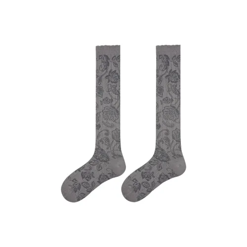 FENTENGCARE Knee High Socks Women's 1 Pack Flowering Boughs