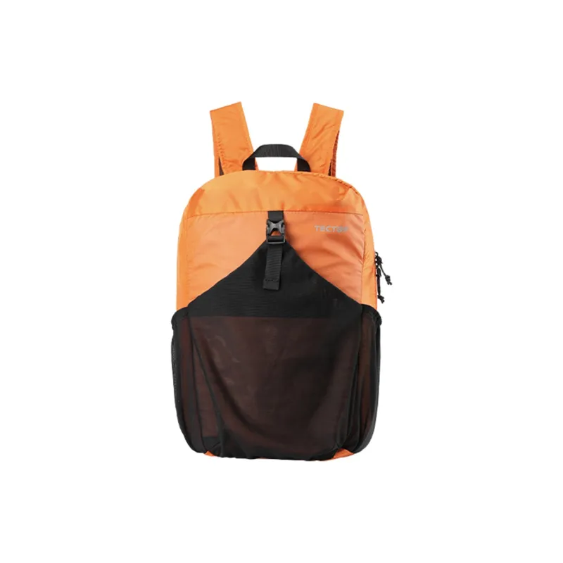 Tectop Nylon Mountaineering Backpack Regular Unisex Orange/Black-2