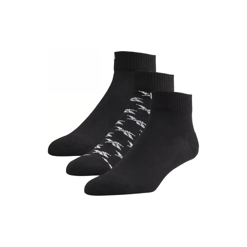 Reebok SOCK Ankle Socks Unisex 3 Pack Black-0