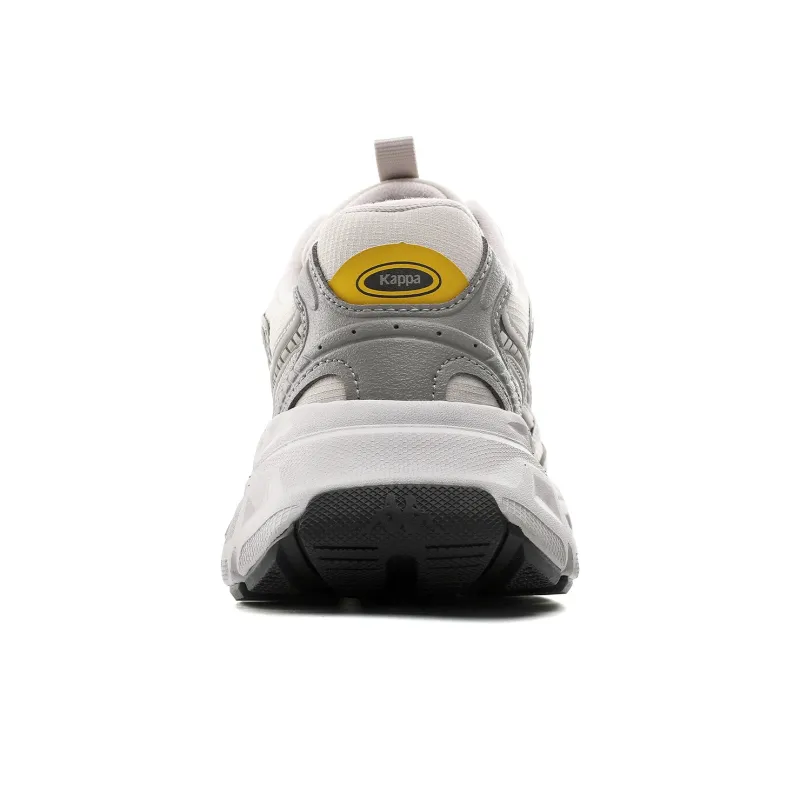 Kappa Anti Slip And Wear Resistant Breathable Low Top Running Shoes Unisex Gray-4