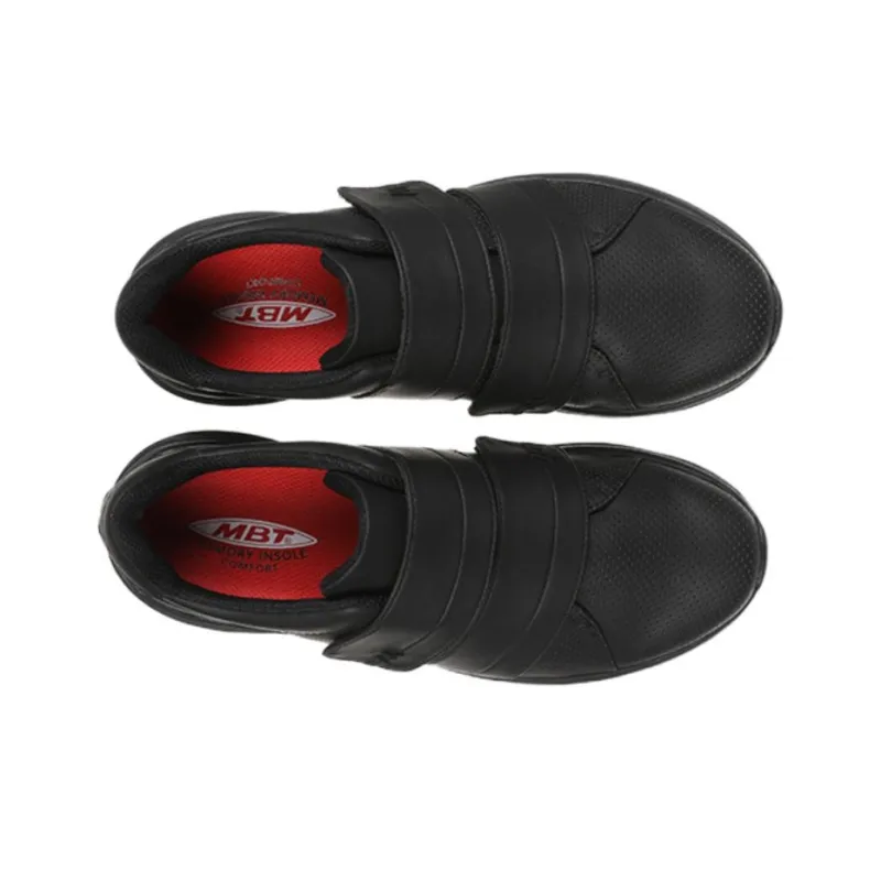 MBT Cushioned Slip Resistant Abrasion Resistant Low Top Casual Shoes Men's Black-3