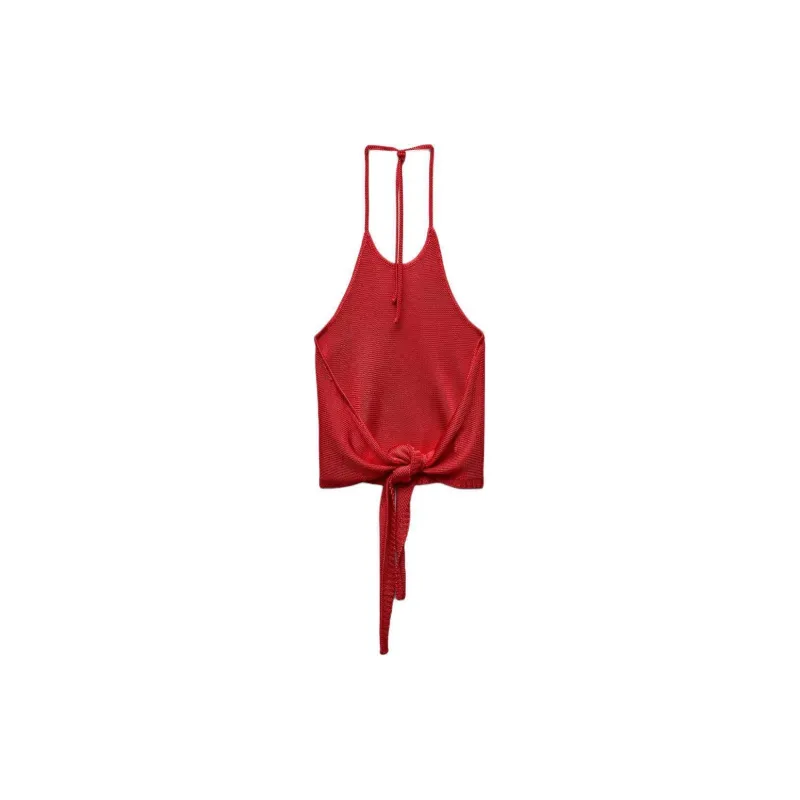 ZARA Camisoles Women's Red-1