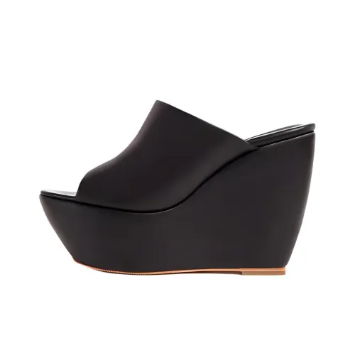 Paloma Barceló Slip-Resistant Slide Slippers Women's Black