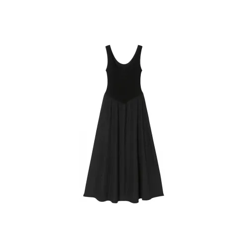 PEACEBIRD Sleeveless Dresses Women's Black