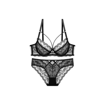 Emma Rose Underwear Set Women's Black