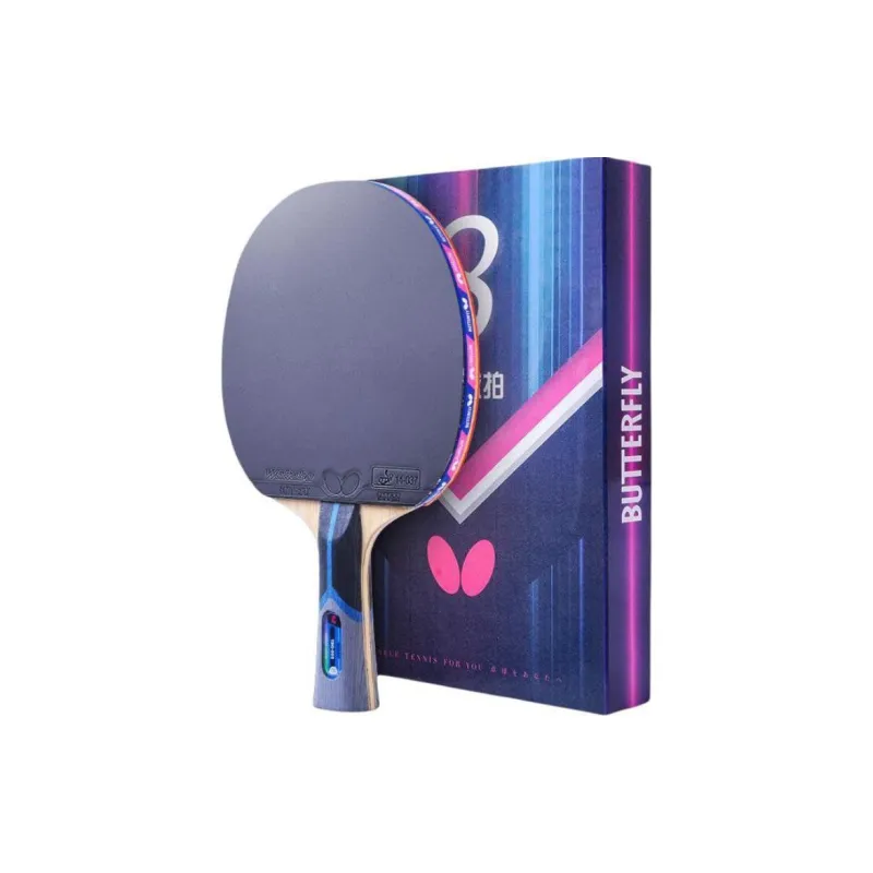Butterfly Ping Pong Paddles Unisex Double Sided Inverted Rubber Blue Red-4