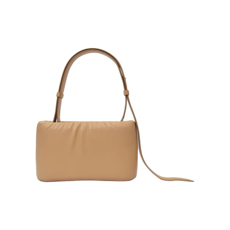 REJINA PYO Leather Handbag Shoulder Bag Women's Yellow/Brown-2