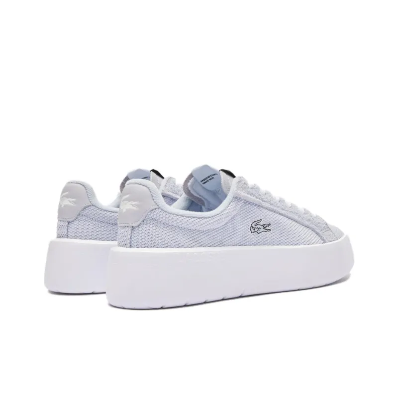 LACOSTE Carnaby Low Top Skateboard Shoes Women's Light Blue-3