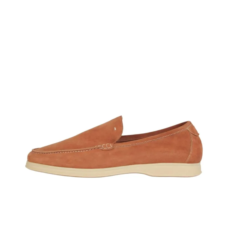 BOGGI Milano Almond-toe Suede Loafers-0