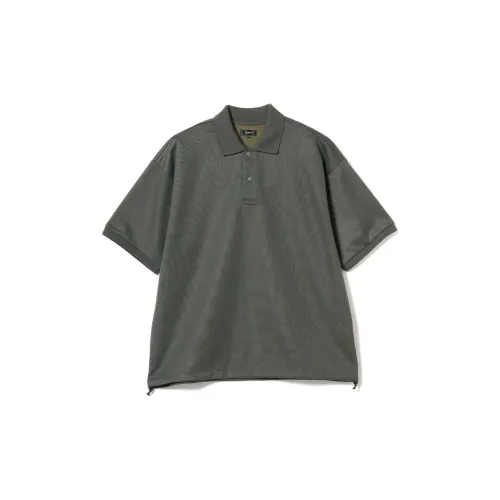 Beams Polo Shirts Men Charcoal