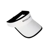White Visor Cap