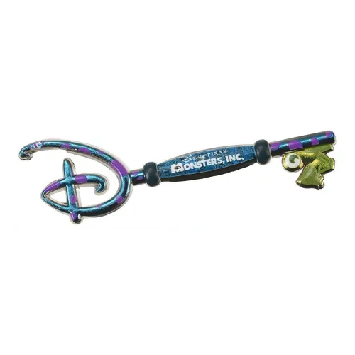 Disney Figure Print Monsters University 20th Anniversary Mike Wazowski Key Tokyo Disney Badges