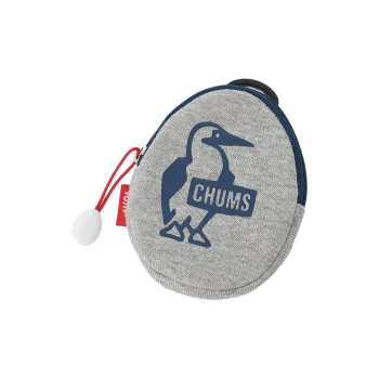 CHUMS Cotton Coin Purse Regular Unisex Gray