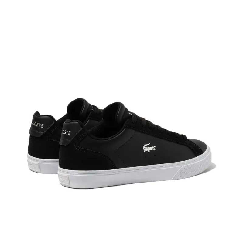 LACOSTE Lerond Pro Low-Top Skateboard Shoes Women's Black-2