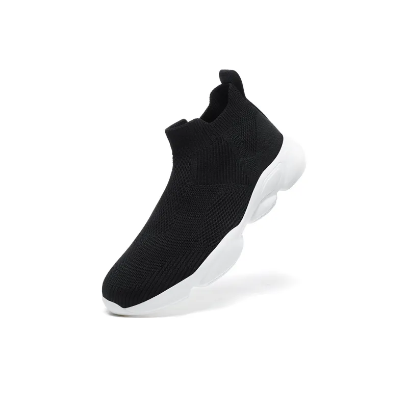 Black tailed Deer Breathable And Lightweight Mid Top Casual Shoes Unisex-2