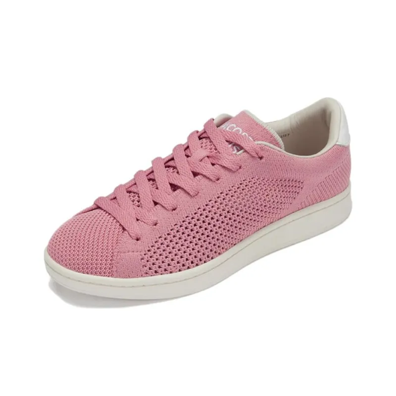 LACOSTE Low Top Skateboard Shoes Women's Pink-1