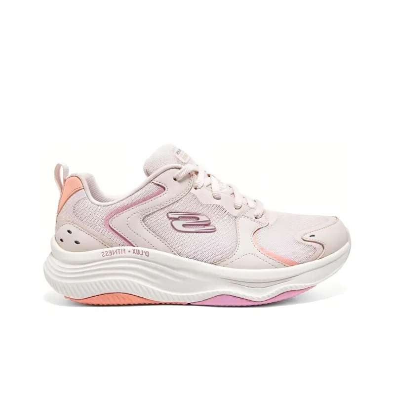 Skechers D'lux Fitness 'White Pink' Women's-1