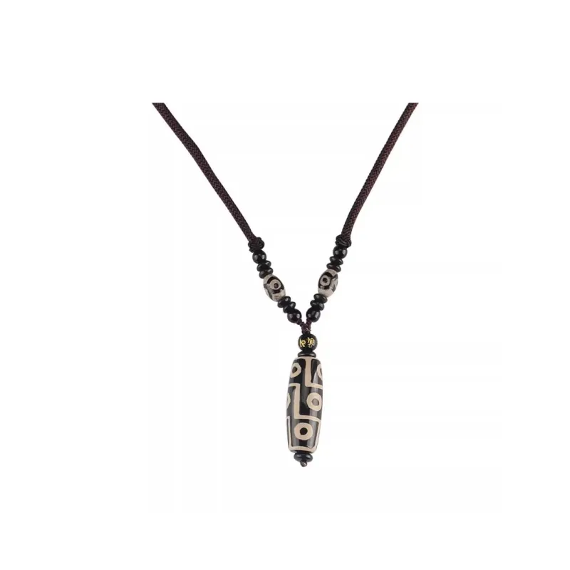 Bubble Scallops Agate Pendants Unisex-7