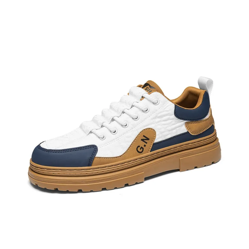 G.N.SHIJIA Height Increasing Low Top Skateboard Shoes Men's-1