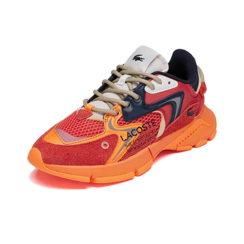 LACOSTE L003 Neo Low Top Casual Shoes Women's Orange-1